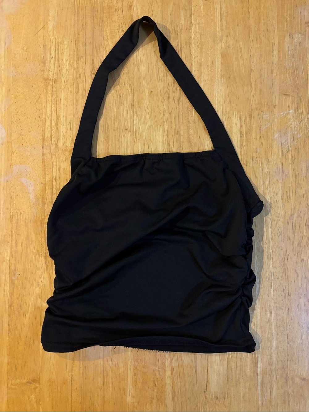 Black Halter Top